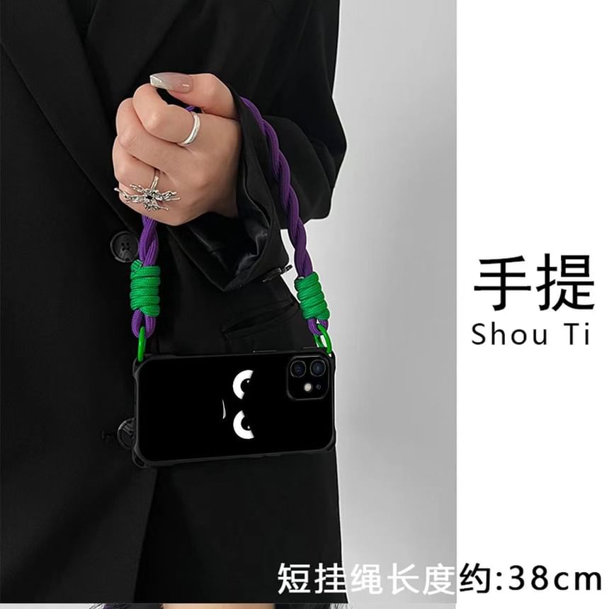 Set Cartoon Phone Lanyard / Strap Eye Case
