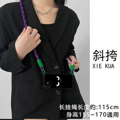 Set Cartoon Phone Lanyard / Strap Eye Case
