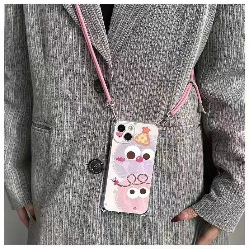 Phone Set / Case Cartoon Lanyard