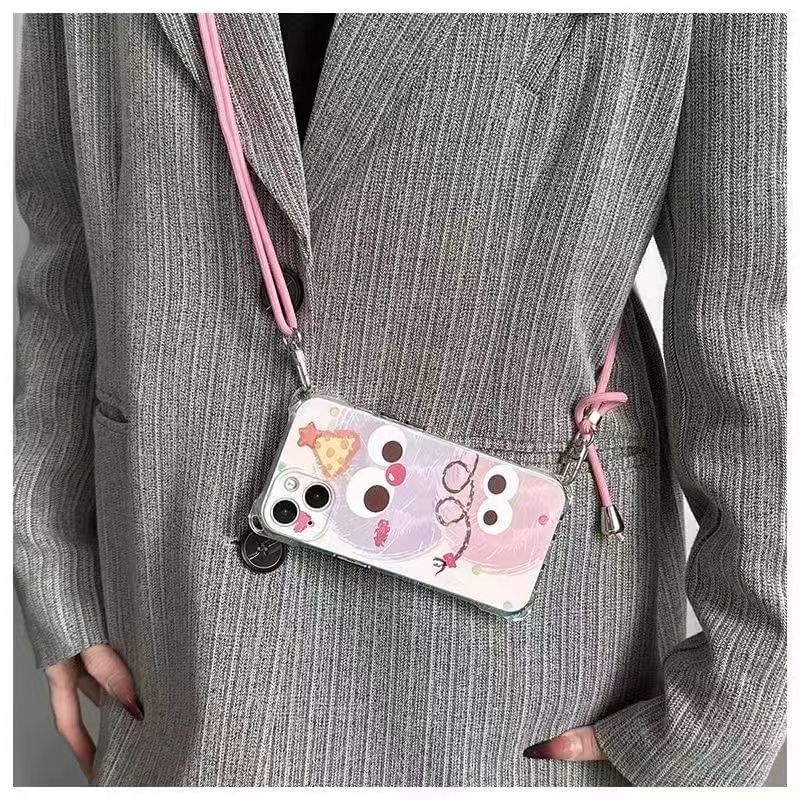 Phone Set / Case Cartoon Lanyard