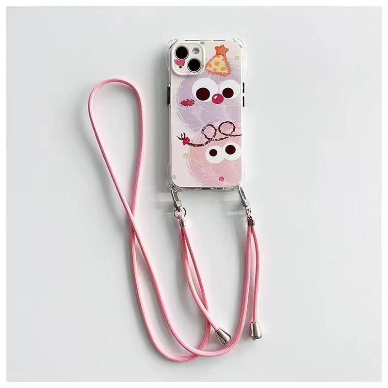 Phone Set / Case Cartoon Lanyard