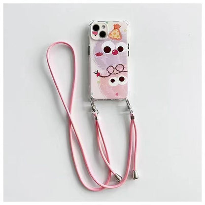 Phone Set / Case Cartoon Lanyard