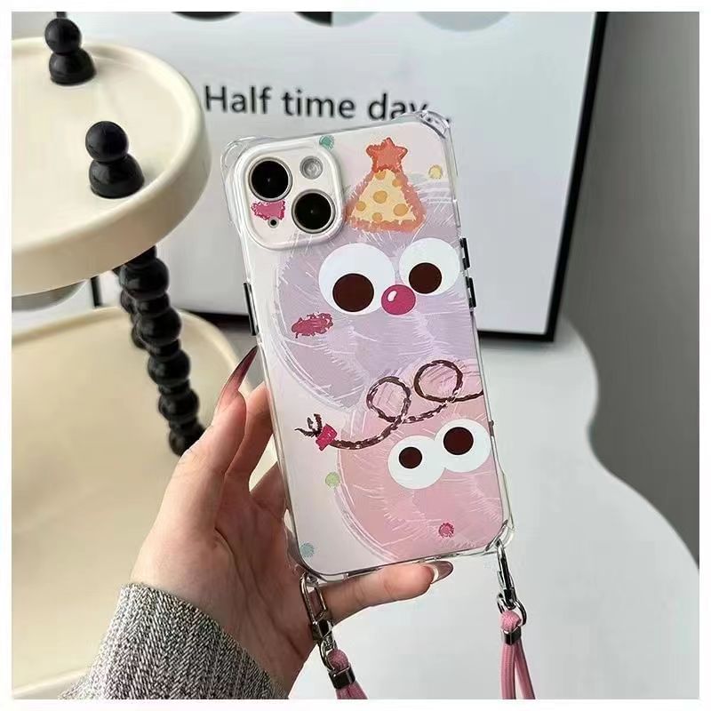 Phone Set / Case Cartoon Lanyard