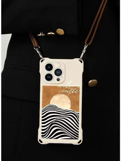 Set Phone Lanyard Sunrise Case /