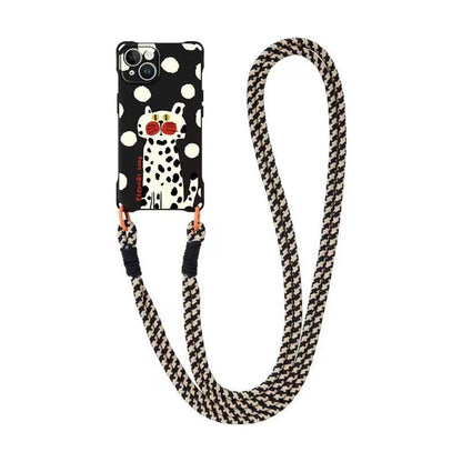 Case / Strap Phone Set Lanyard Cat