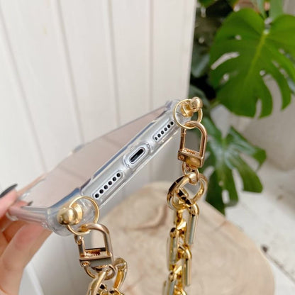 Mirrored Case Strap Phone Chain with