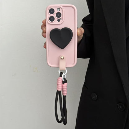 Strap Case Phone with Heart