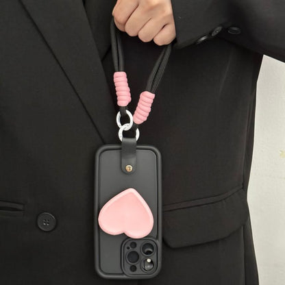 Strap Case Phone with Heart