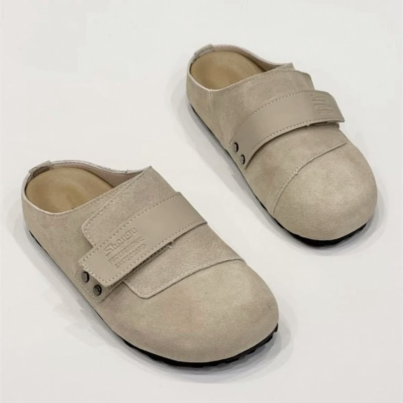 Platform Mules Leather Genuine
