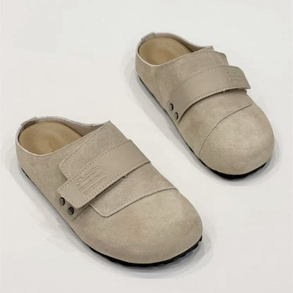 Platform Mules Leather Genuine
