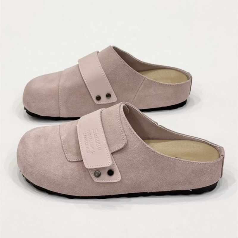 Platform Mules Leather Genuine