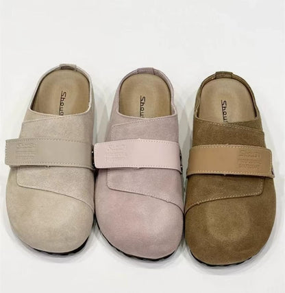 Platform Mules Leather Genuine