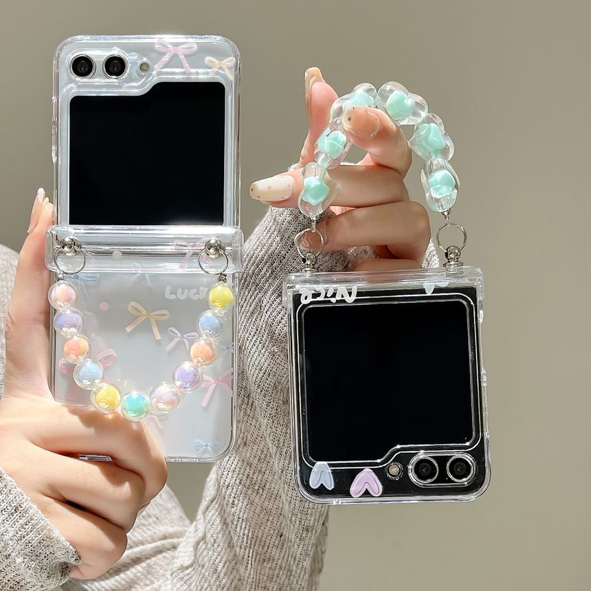 Bow Heart Case Strap / Set Phone
