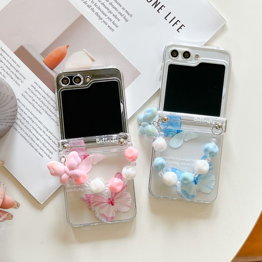 Set Butterfly Phone / Strap Case