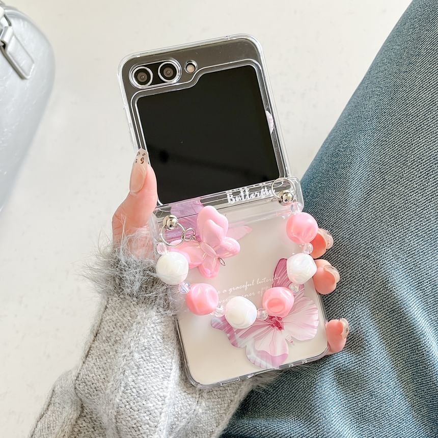 Set Butterfly Phone / Strap Case