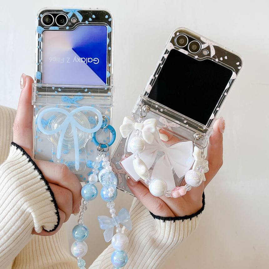 Set / Strap Phone Bow Case