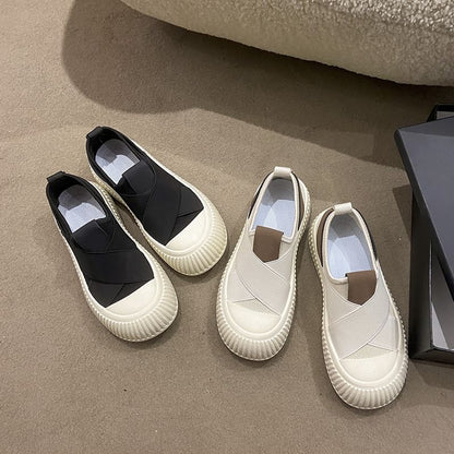 Sample Platform Mesh Slip-On Sneakers