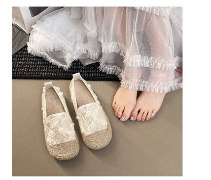 Slip-Ons Floral Espadrille Mesh