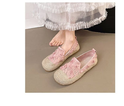 Slip-Ons Floral Espadrille Mesh