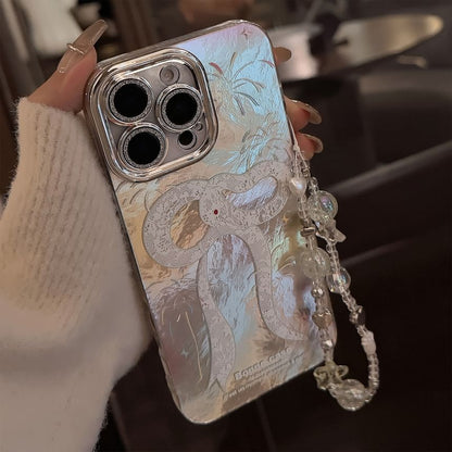 Phone Set Print Case / Bead Snake Strap