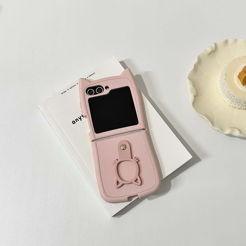 Cat Stand Phone Case