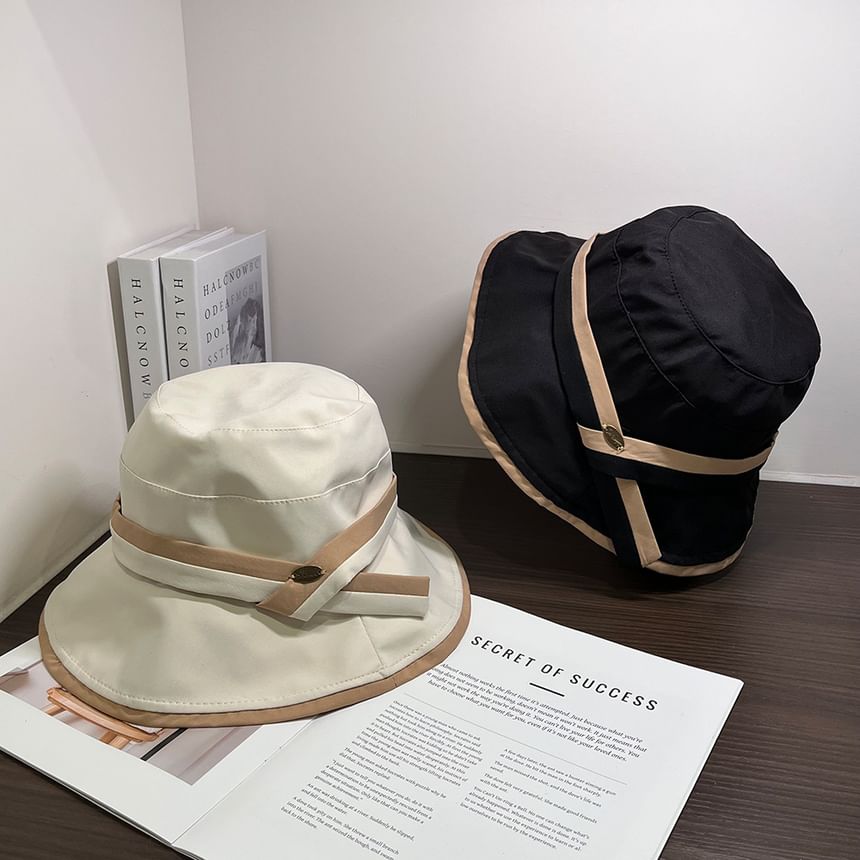 Sample Two Tone Bucket Hat