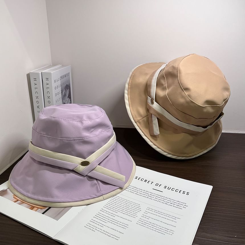 Sample Two Tone Bucket Hat