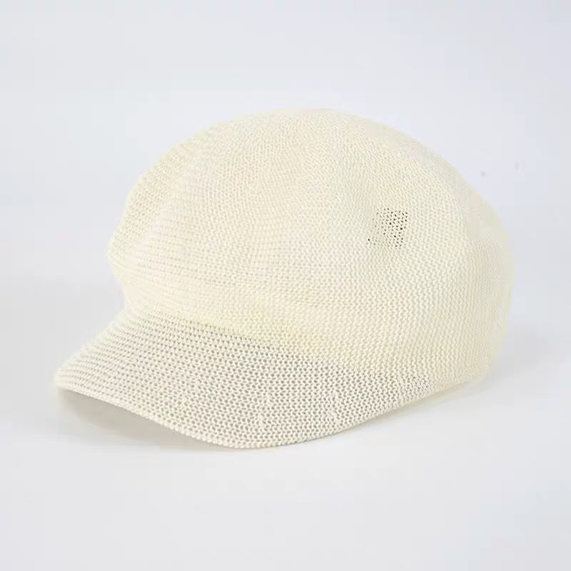 Plain Straw Beret