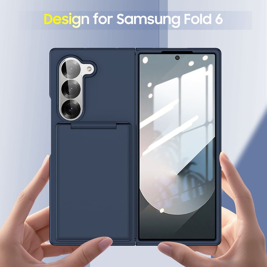 Plain Phone Case with Card Holder