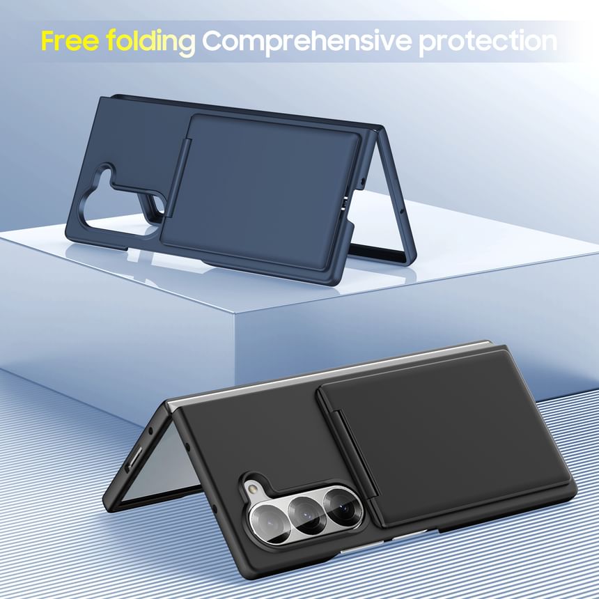Plain Phone Case with Card Holder