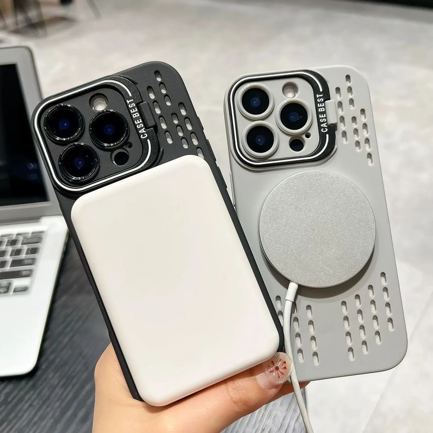 Case Perforated Magnetic MagSafe) with (Compatible iPhone