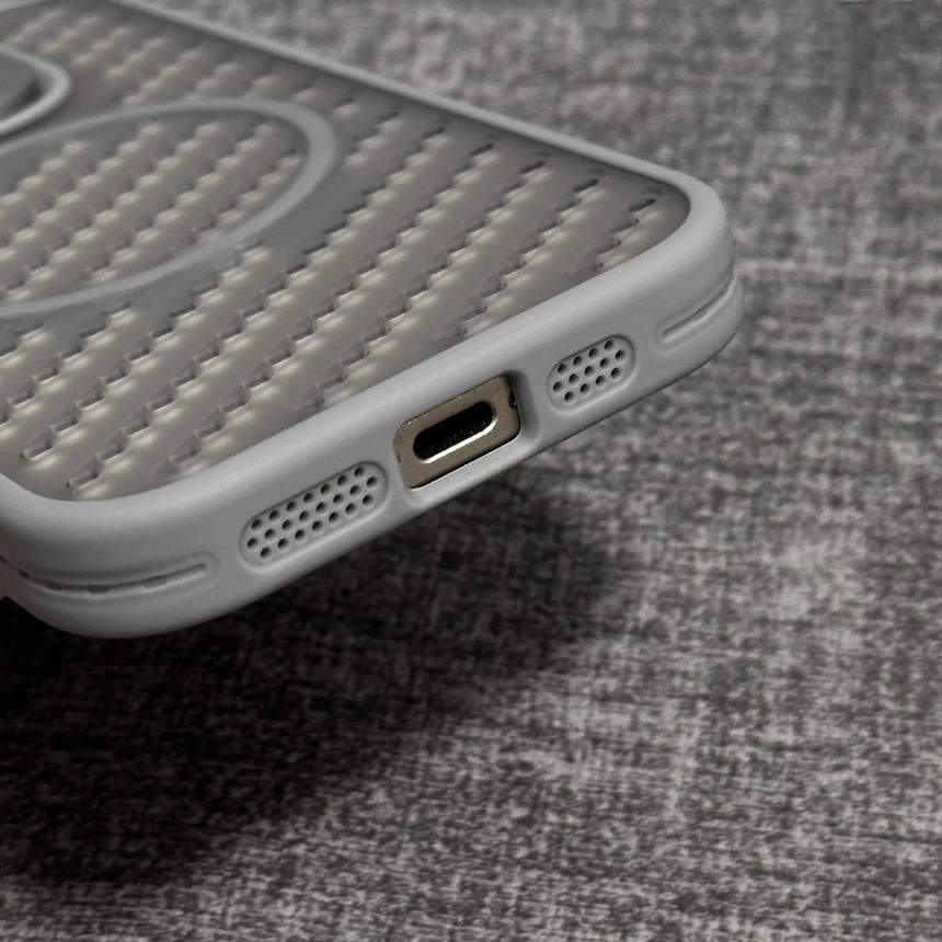 Case (Compatible Perforated MagSafe) iPhone Magnetic with