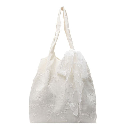 Tote Floral Bag Embroidered