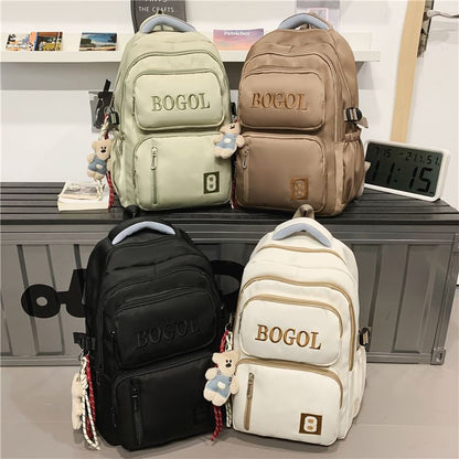 Zip Backpack Lettering
