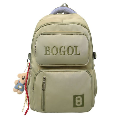 Zip Backpack Lettering