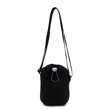 Plain Bag Drawstring Crossbody