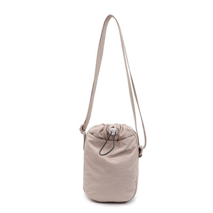 Plain Bag Drawstring Crossbody