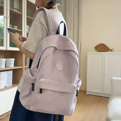 Plain Backpack Zip