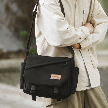 Plain Flap Bag Messenger