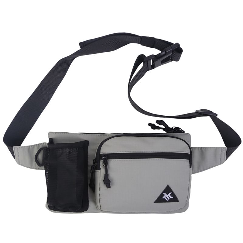 Zip Plain Belt Bag