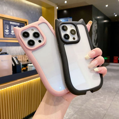 Cat Ear Transparent Phone Case