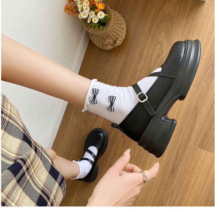 Mary Platform Shoes Jane