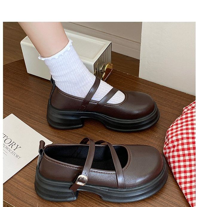 Mary Platform Shoes Jane