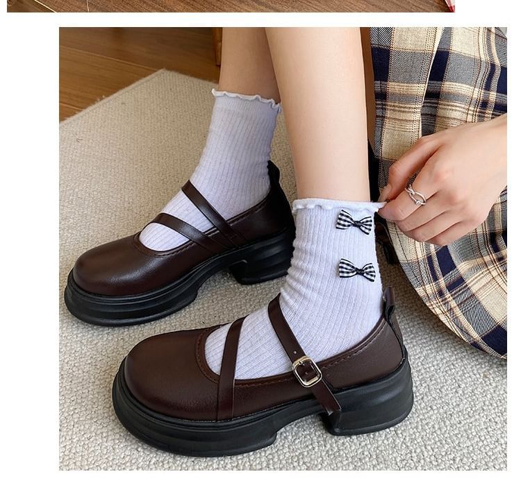 Mary Platform Shoes Jane