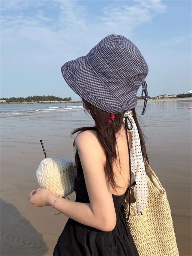Plaid Bucket Hat