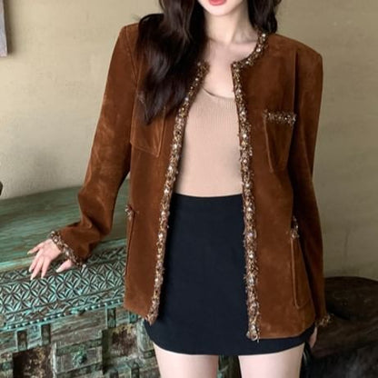 Top Neck Spaghetti Camisole Plain Scoop Strap