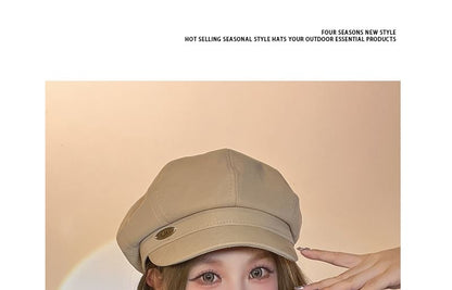 Plain Newsboy Hat