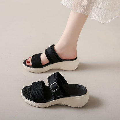 Heel Slide Sandals Wedge