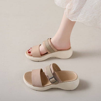 Heel Slide Sandals Wedge