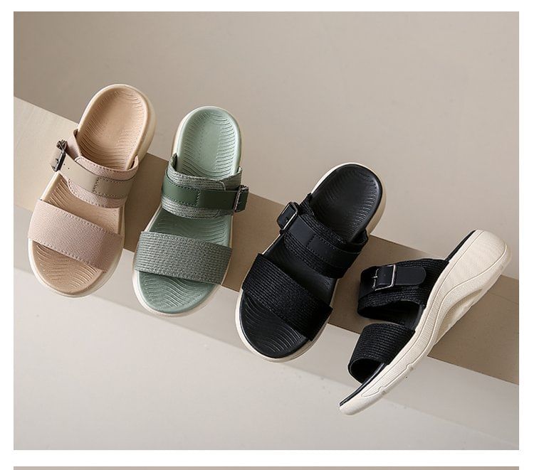 Heel Slide Sandals Wedge